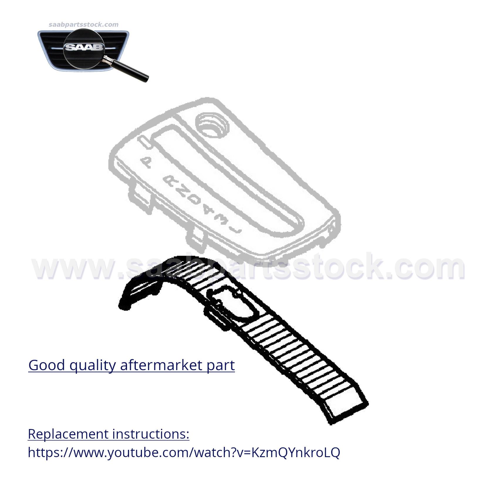 Jalousie for Gear Selector Lever for SAAB 9-5OG & 9-3OG