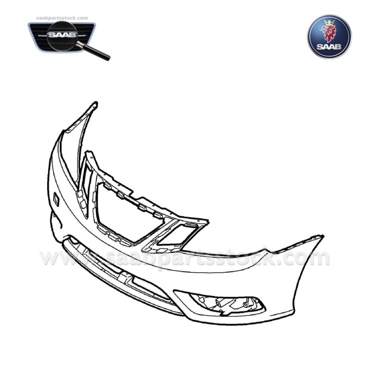 Front Bumper Panel Facelift SAAB 12774314 (pre-owned)
