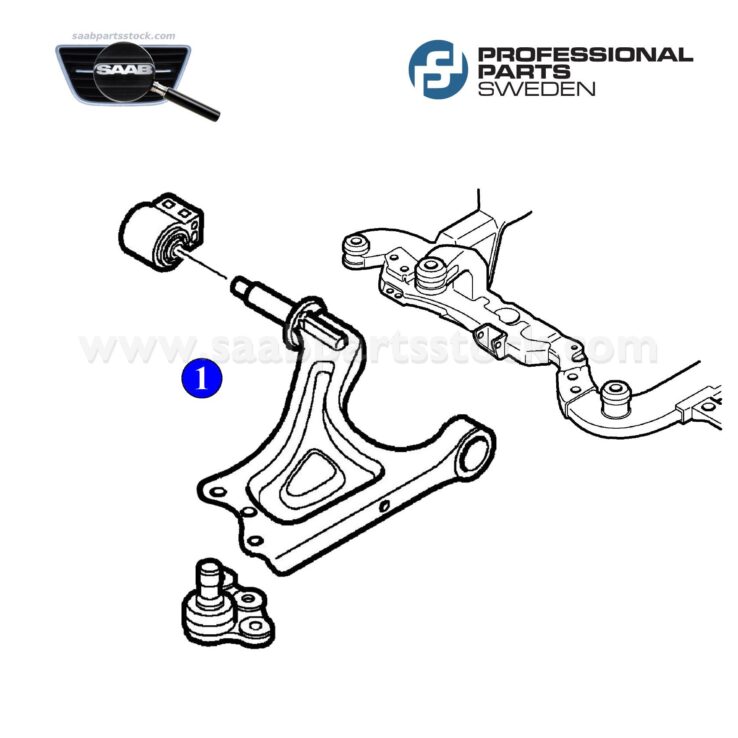 Control Arm Kit with Ball Joint, Right