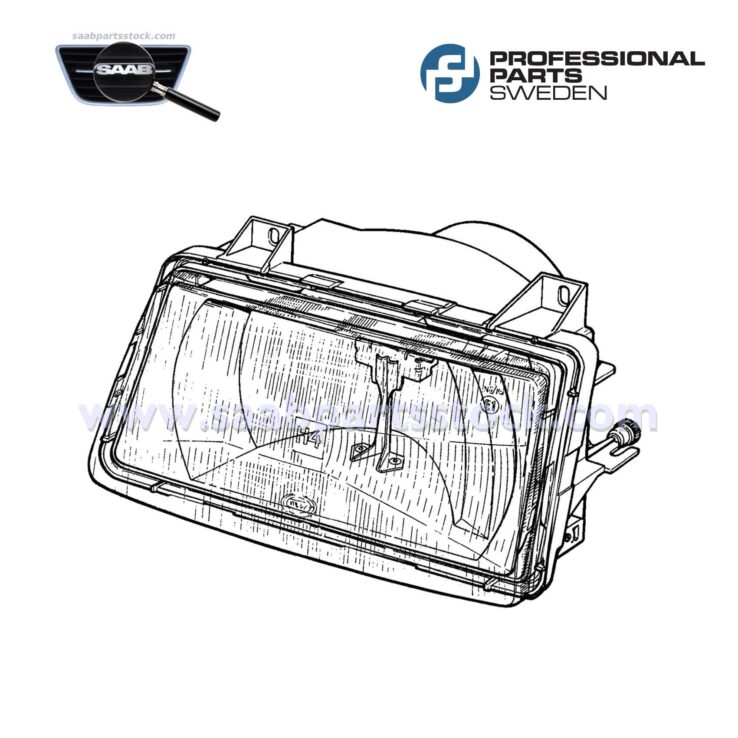 Head lamp, left