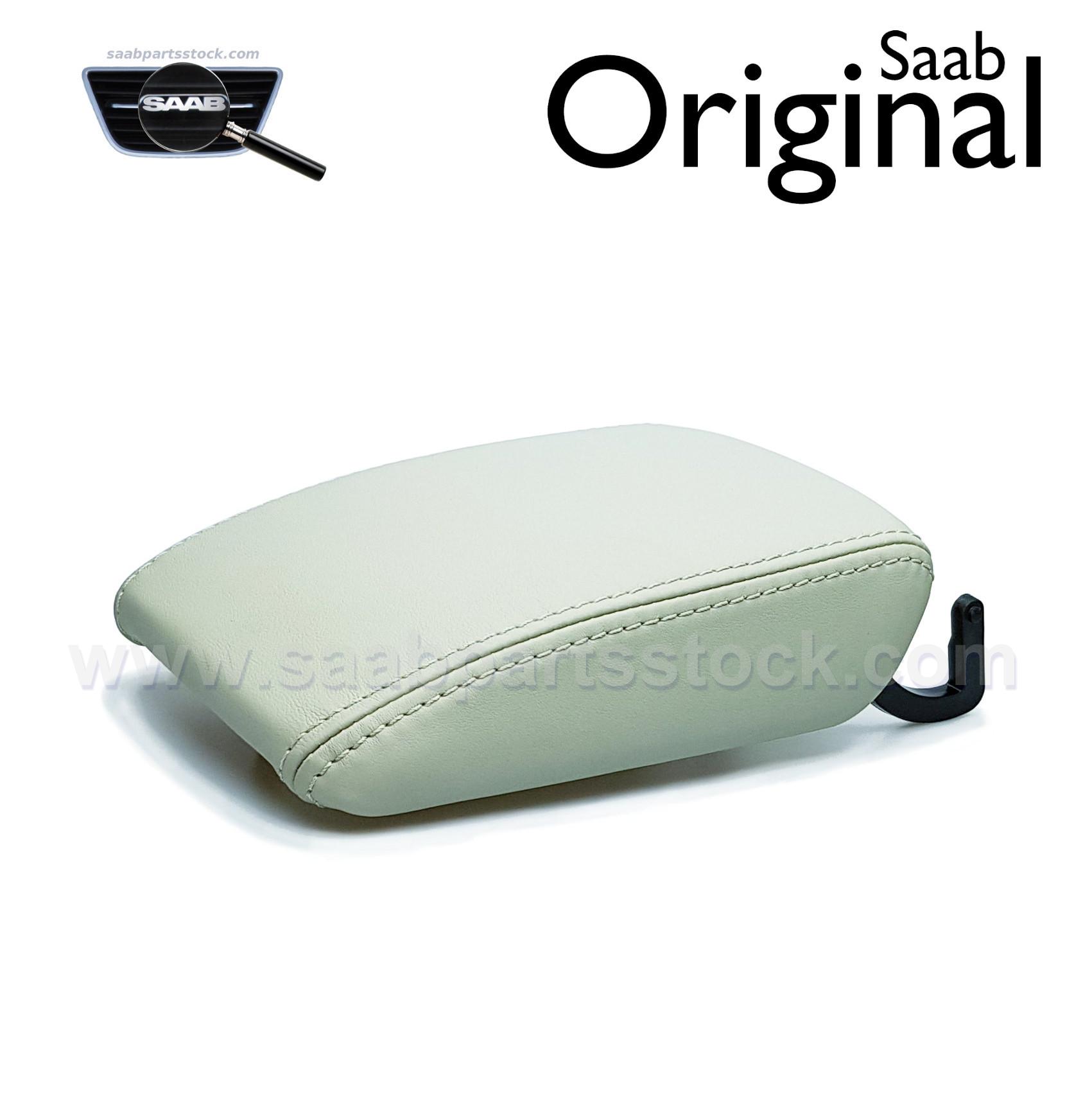 Arm Rest, Siena Vinyl Leather Beige, Fixed SAAB 12786971