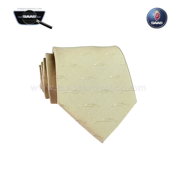 Eksklusiivne seotav lips, autoteemaline (SAAB) kinkekarbis, hele beež