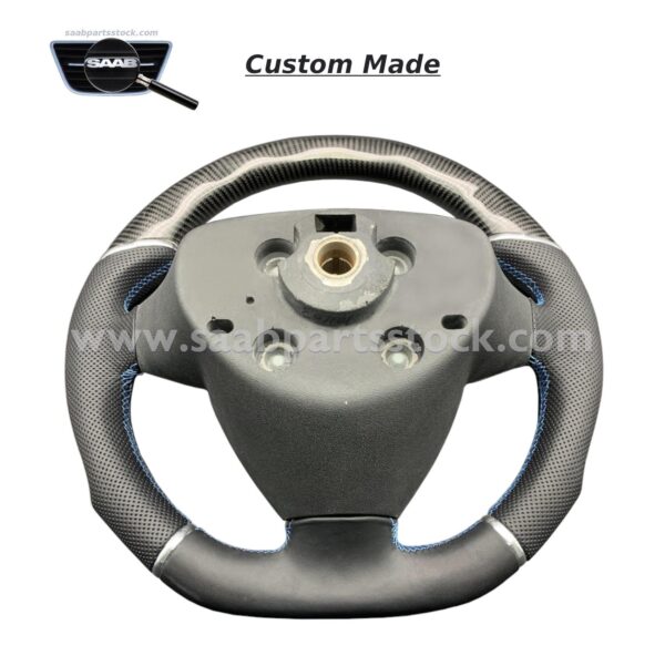 9-5 luxury steering wheel carbon-fiber-12757621-SaabPartsStock