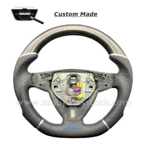 9-5 luxury steering wheel refurbished Design 12757621 SaabPartsStock