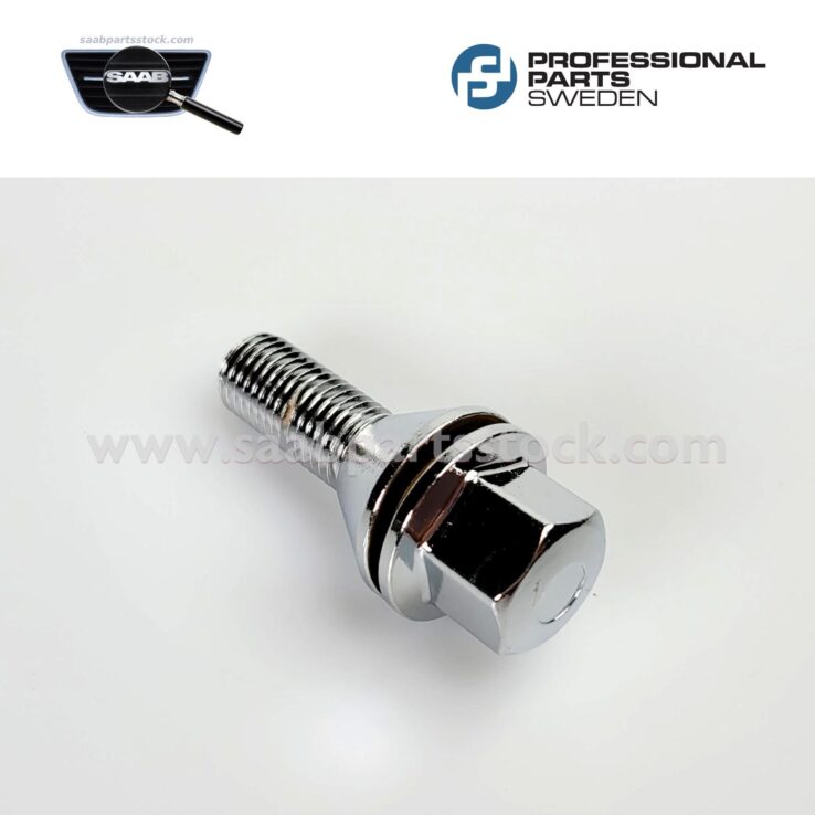 Wheel Lug Bolt, Wheel Screw with Sliding Conical Washer, Chrome Plated