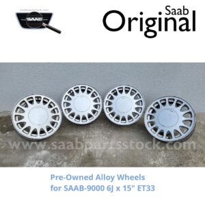 The Set of Aluminium Rims for SAAB 9000