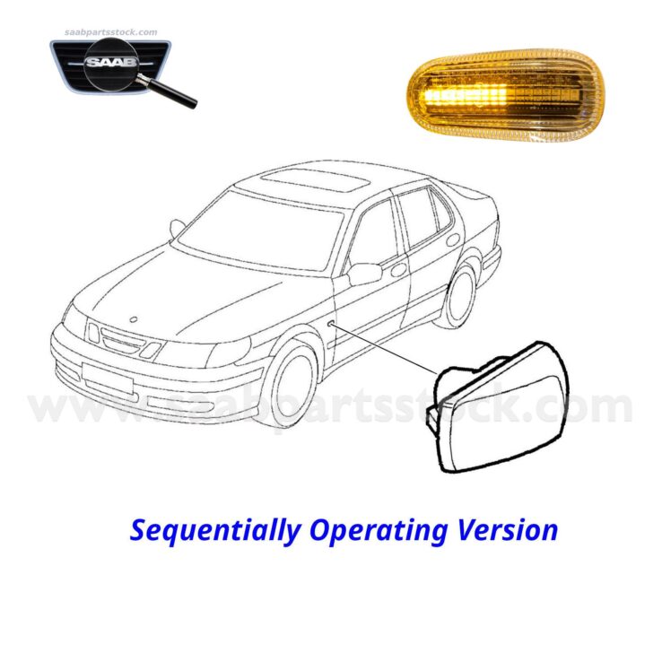 Sequential / Flowing / Sweeping Side Indicator LED Lamp