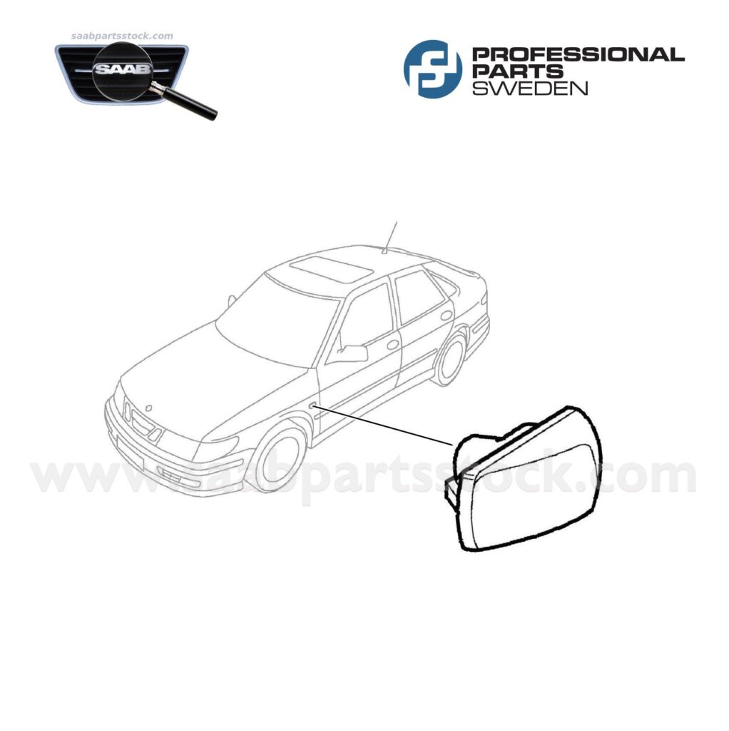 Regular White Lens Side Marker Lamp