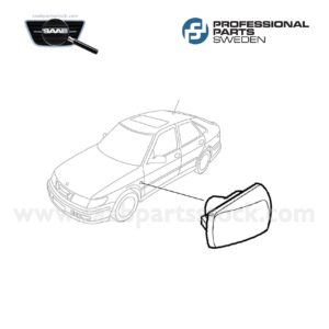 Regular White Lens Side Marker Lamp