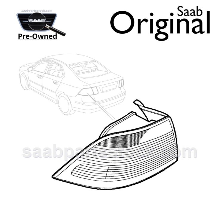 Rear Light, Left Side Outer SAAB 12785759 (pre-owned)
