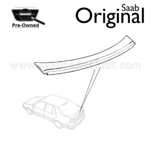 9000 CS rear spoiler 4344826-SaabPartsStock