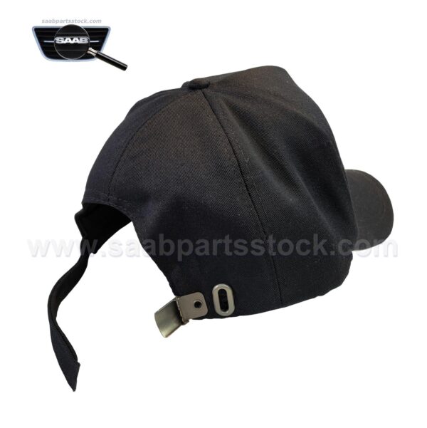 Baseball-Cap-Black & SAAB-Logo SaabPartsStock