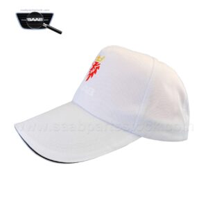 Baseball-Cap-SAAB-White-SaabPartsStock