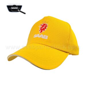 Baseball_Cap-SAAB-Yellow-SaabPartsStock