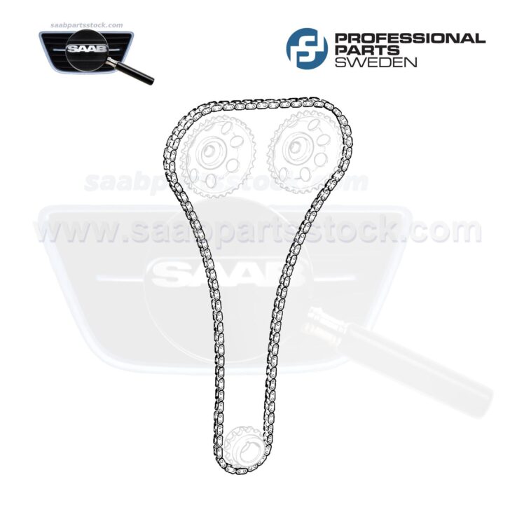 Mootori nukkvõlli kett, ilma lukuta, suletud