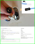 LED Direction Indicator Load Resistor with Adapter for W5W Bulb