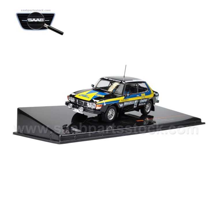 Scale Model SAAB 99 EMS Rally #4 M1977 in 1:43