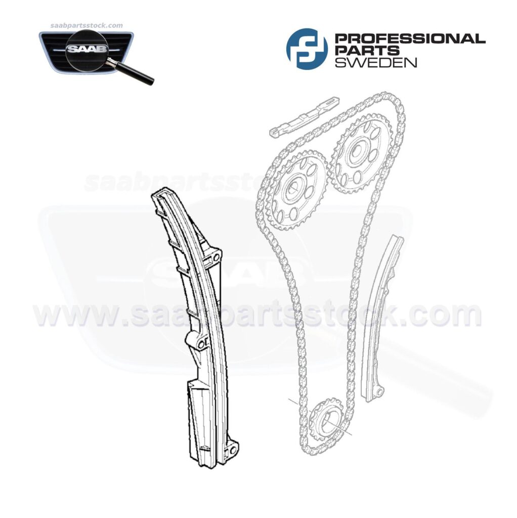 Engine Chain Guide ProParts 21345350-saabpartsstock