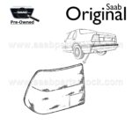 SAAB 9000 CD tail light left 4521712 saabpartsstock (1)