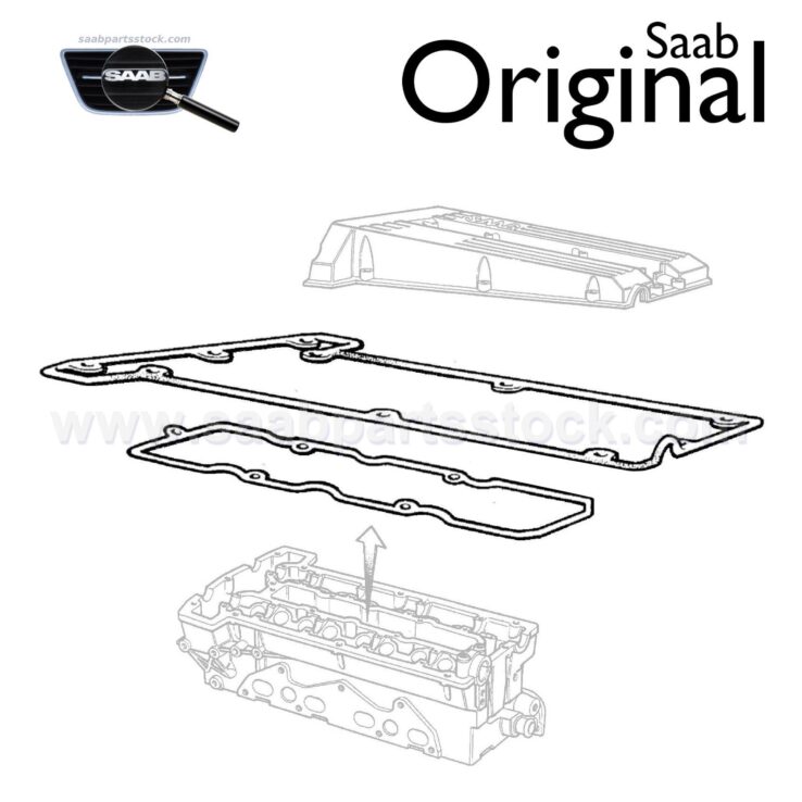 Valve Cover Gasket Set SAAB Original 8822041 saabpartsstock