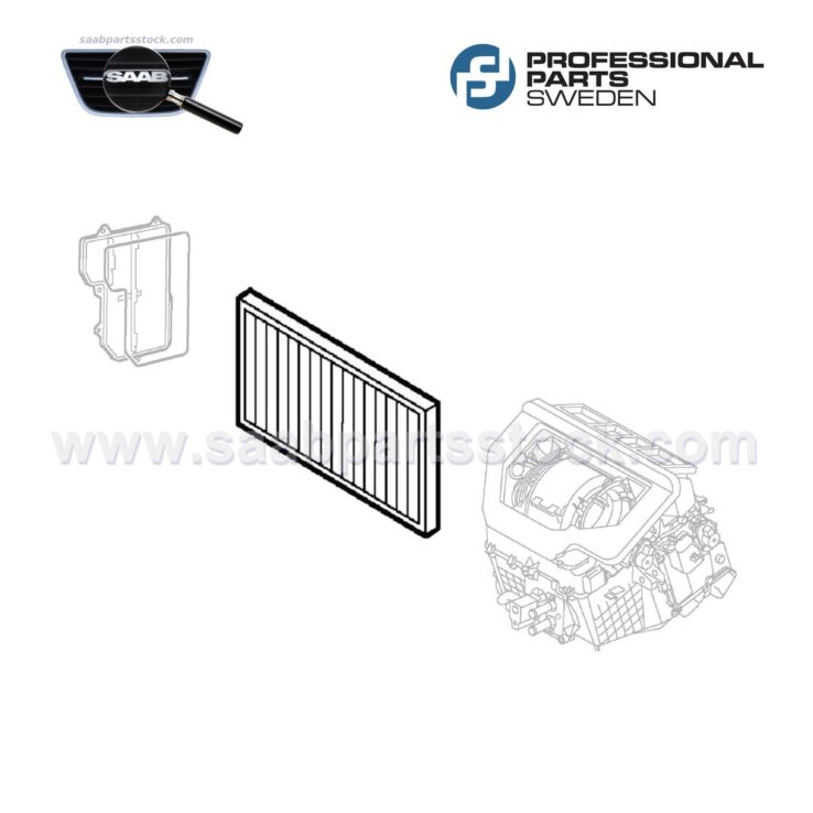 Cabin Fresh Air Filter 87340030-saabpartsstock