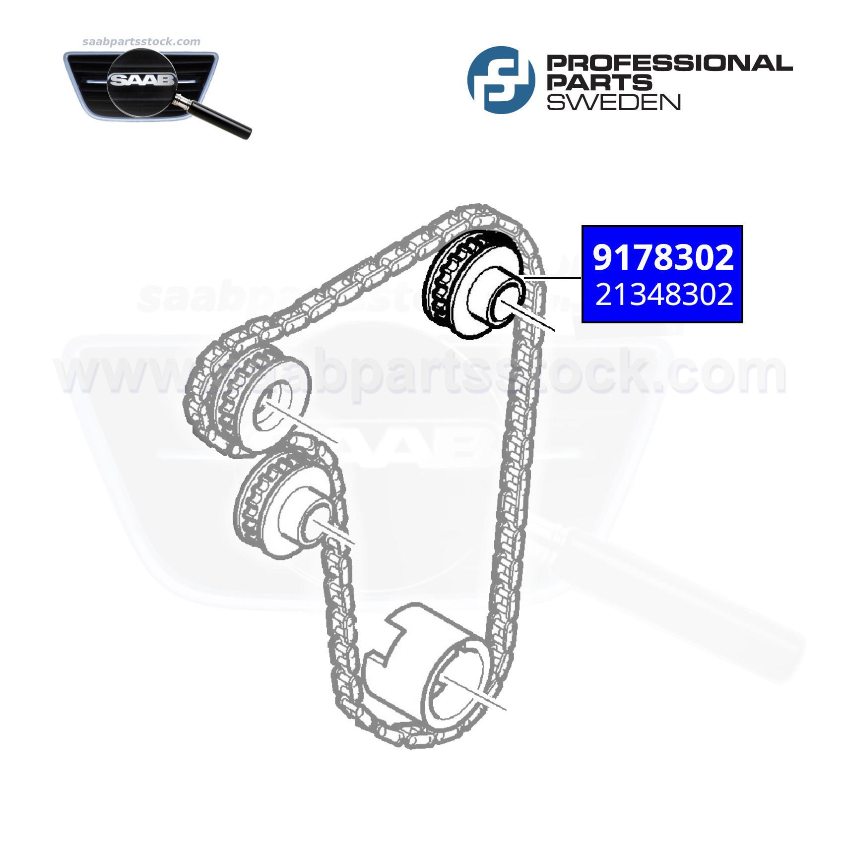 Chain Gear Intake side for balance shaft