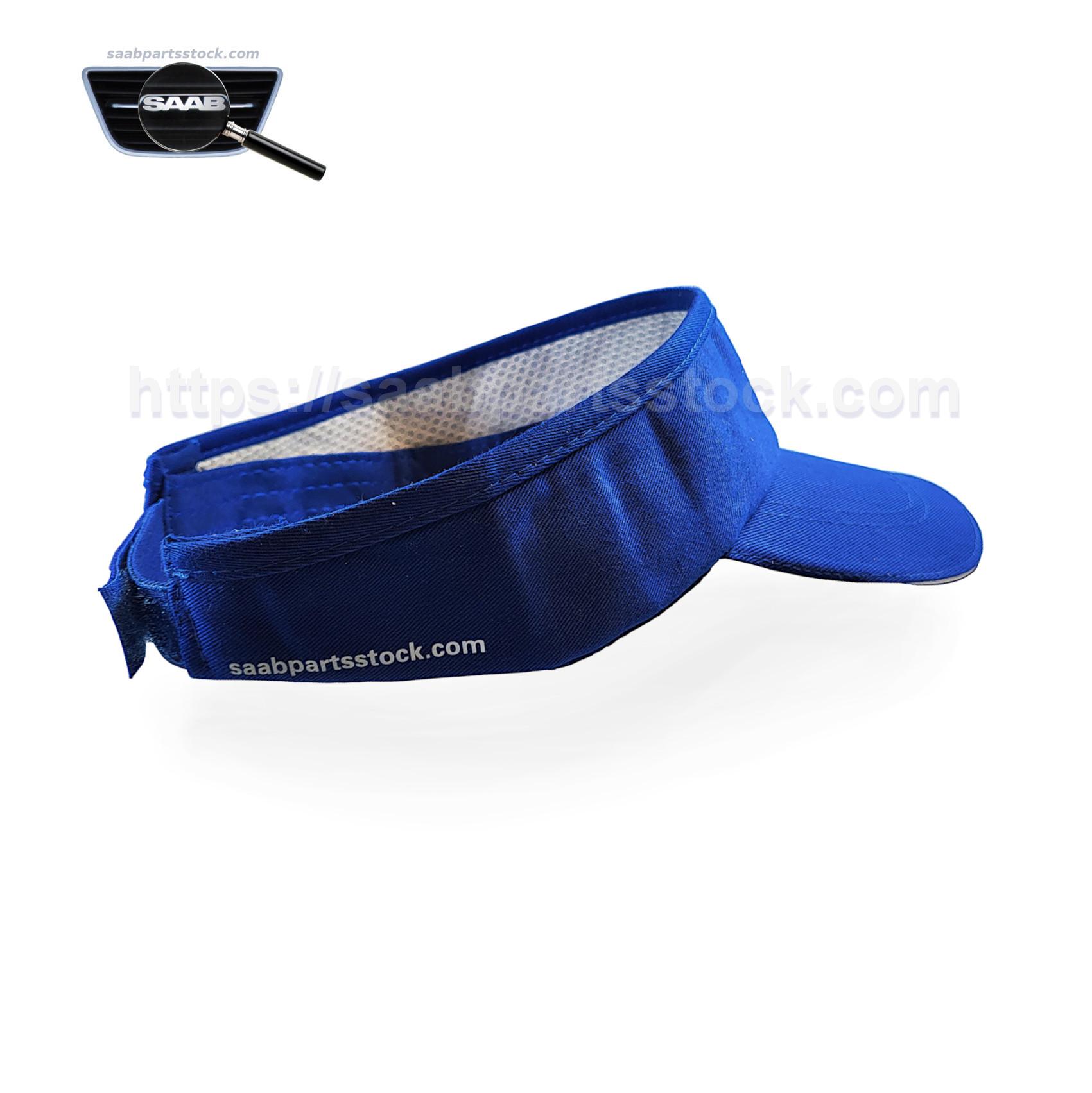 Sun Visor-Cap With SAAB sign in Blue