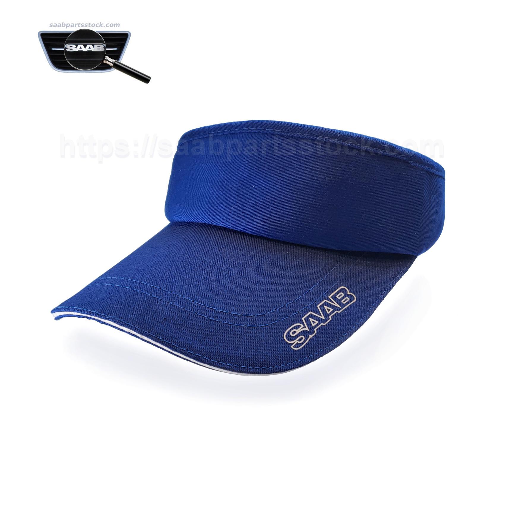 Sun Visor-Cap With SAAB sign in Blue