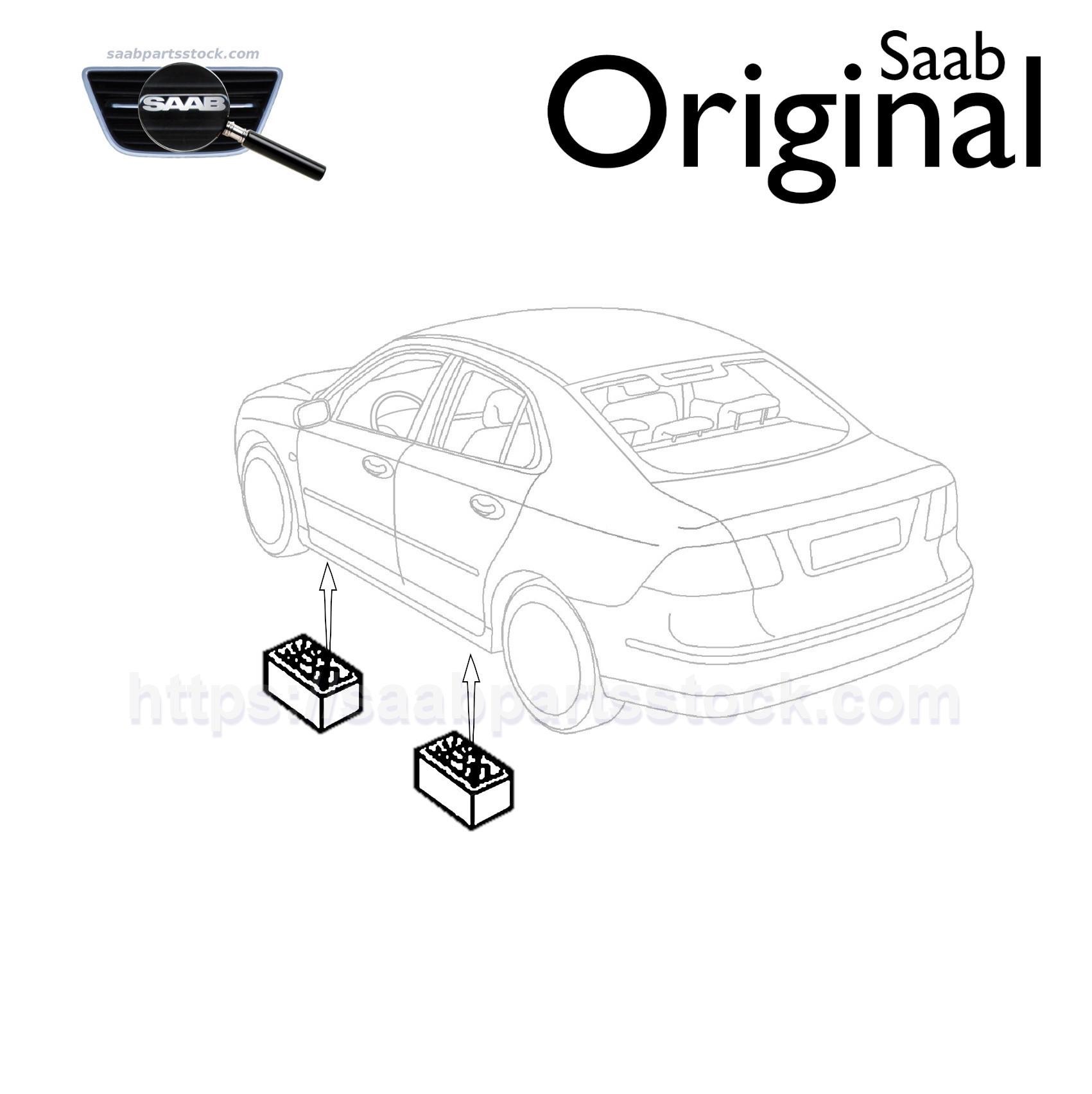 Jacking Block Support, Locator SAAB 12842964, 24435780