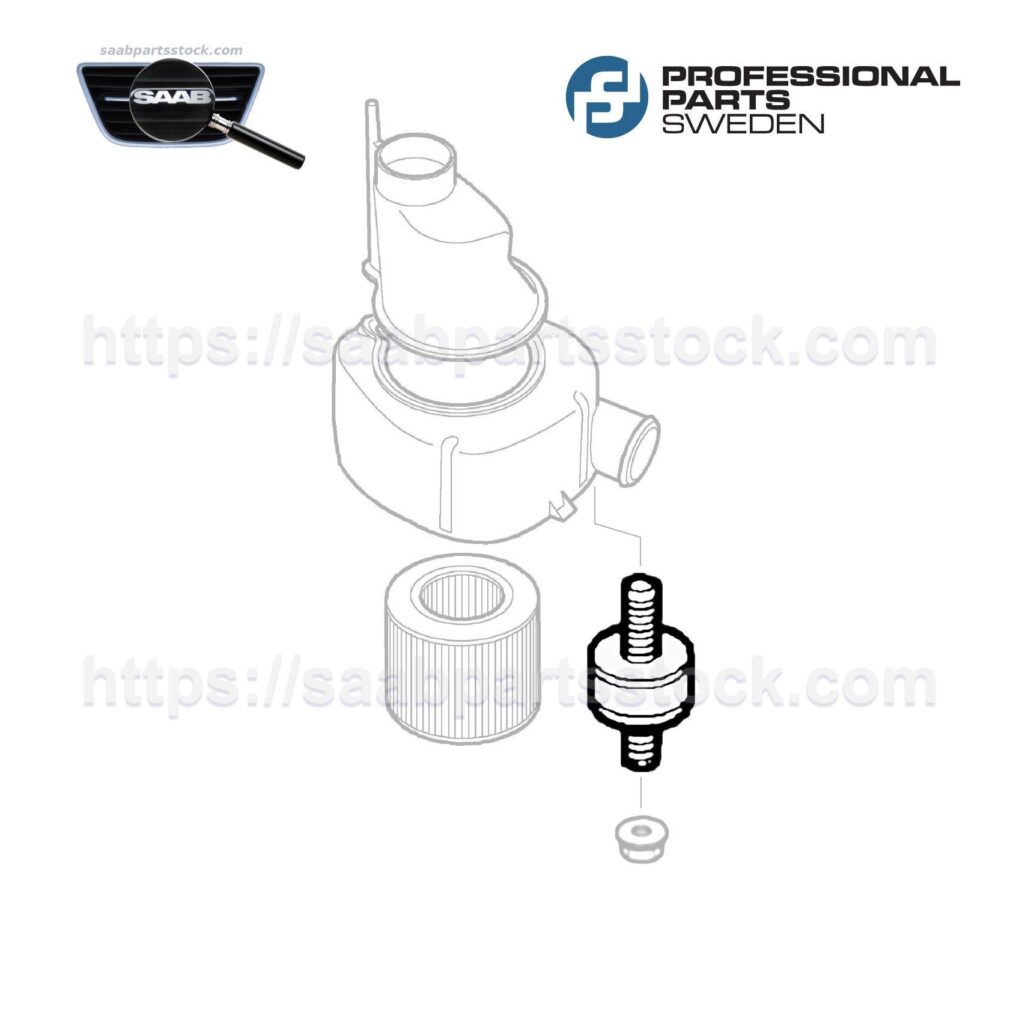 Rubber Spacer, Rubber Pad for Air Cleaner Housing 4671863