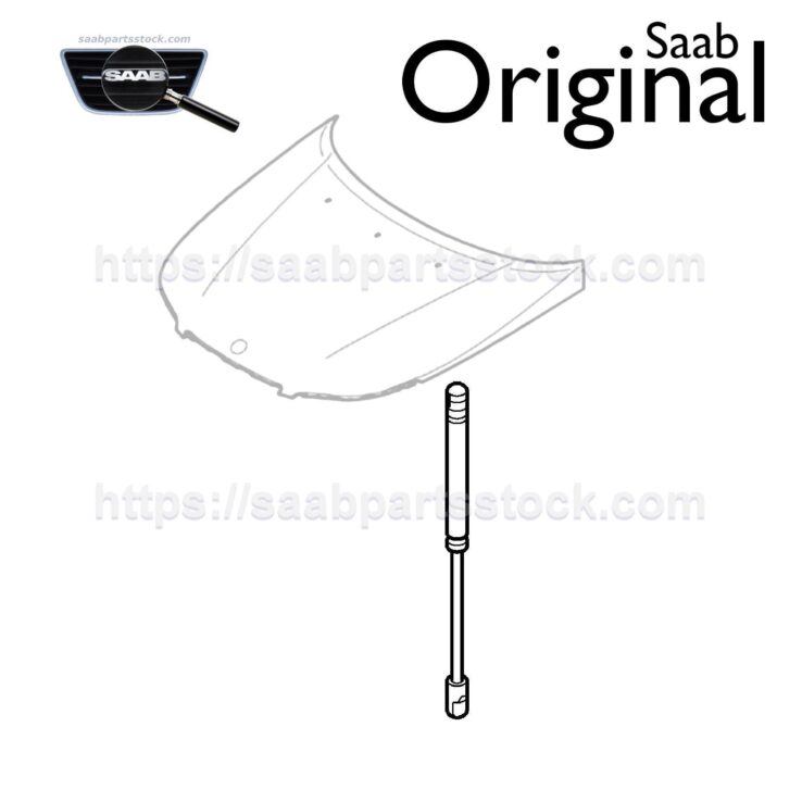 Gas Damper For Bonnet (Hood) SAAB 12761582