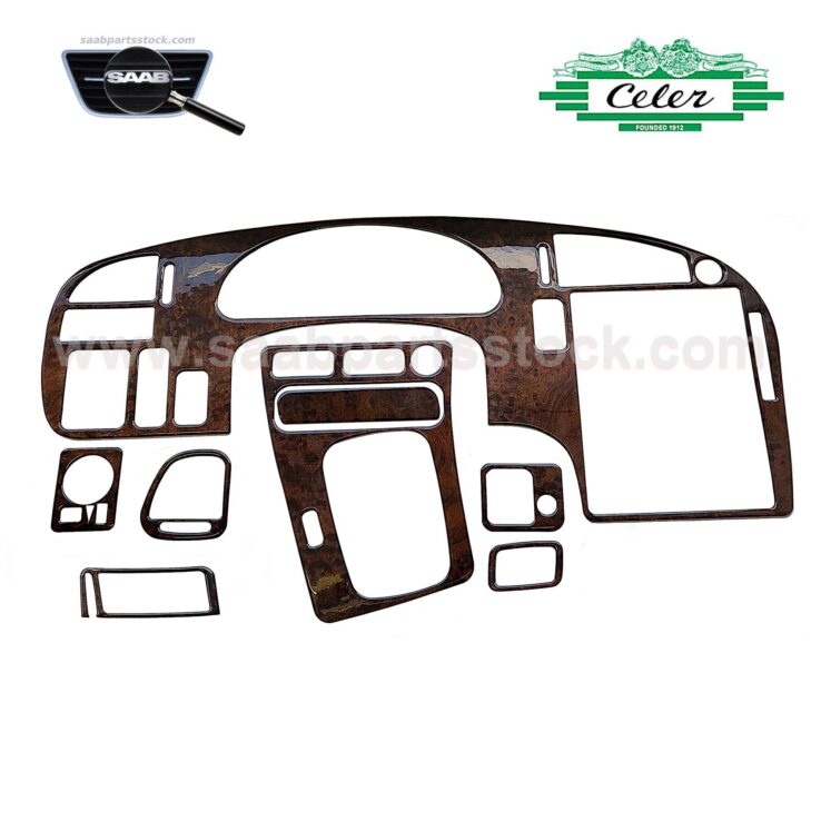 Instrument Panel Dark Brown Soft Decal Set (Rare!)