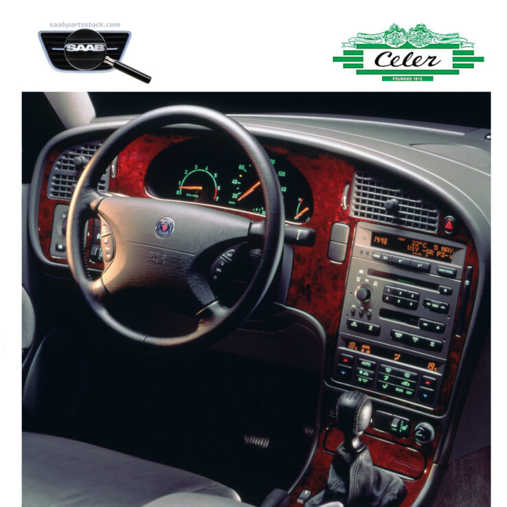 Instrument Panel Dark Walnut Imitation Soft Decal Kit, Rare