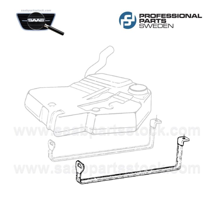 Tank strap - tensioning band, left 30519739, 82349739