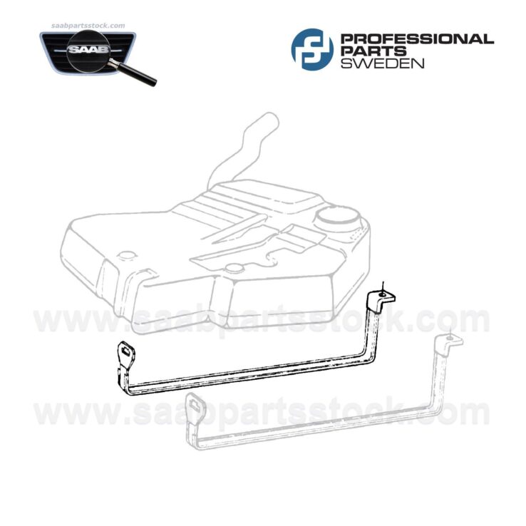 Tank strap - tensioning strap, right 4750162, 82340162