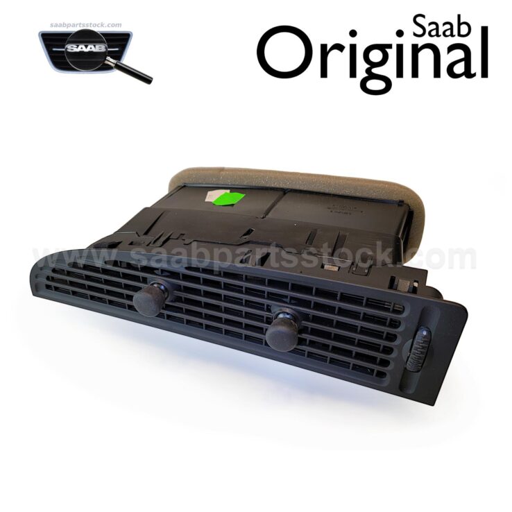 Air Outlet Duct with Black Control Knobs SAAB 12804036