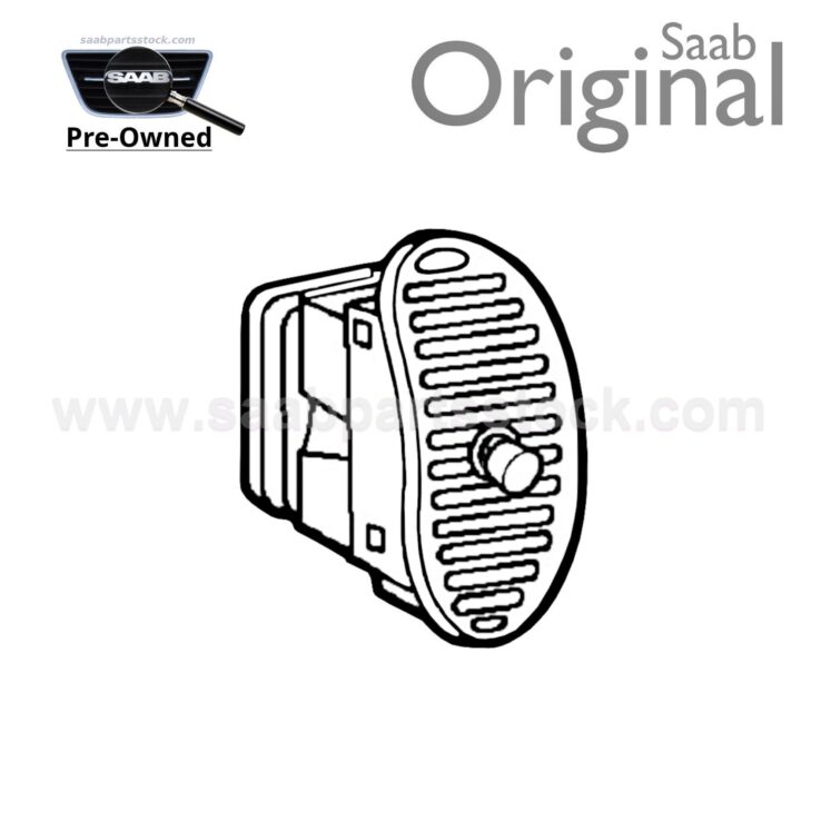Air / Vent Outlet with Chromed Control Knob