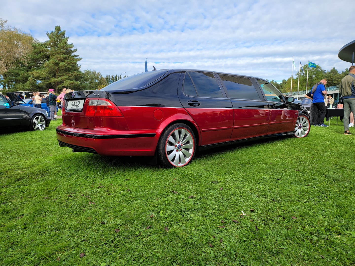 SAAB 9-5 Limousine 21.09.2024 saabpartsstock Extraordinary, one of a kind SAAB 9-5 Limousine 7-seats