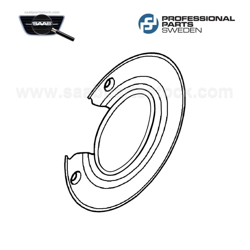 Rear brake disc dust shield 51340769, 90496440, 90496441