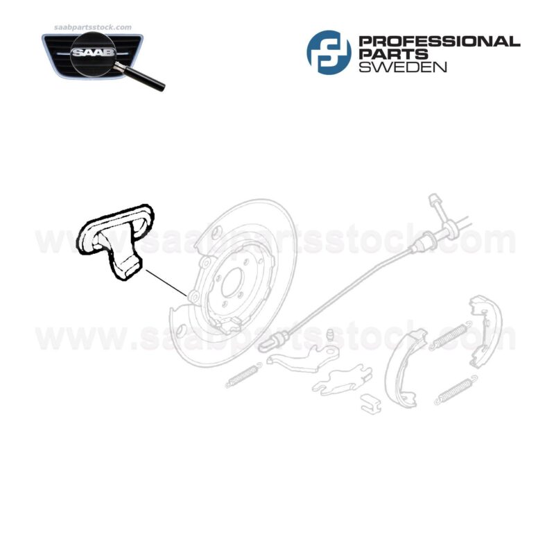 Rubber Boot, Dust Seal for Handbrake Linkage ProParts 51345967, 32019848