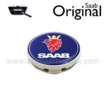 Wheel Center Cap with Grey Edge 62.5mm SAAB 12775052