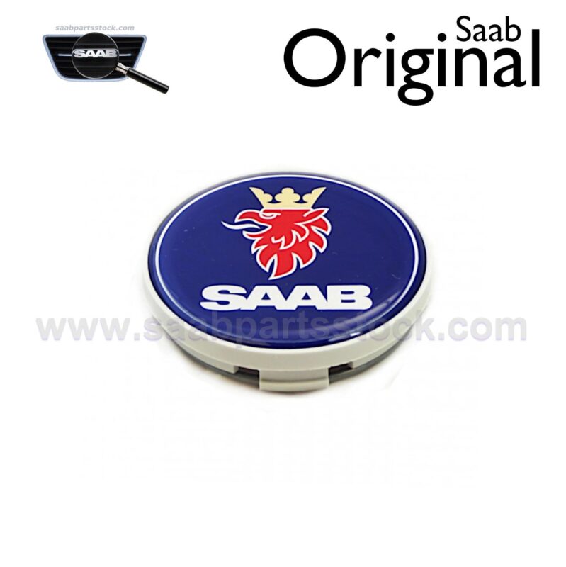 Wheel Center Cap with Grey Edge 62.5mm SAAB 12775052