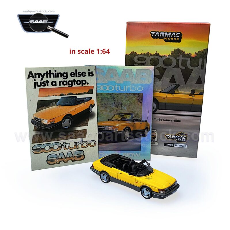 Scale Model SAAB 900 Classic Cabrio in 1:64