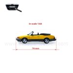 Scale Model SAAB 900 Classic Cabrio in 1:64