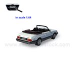 Mudelauto SAAB 900 Aero Klassik Kabriolett 1:64 valge