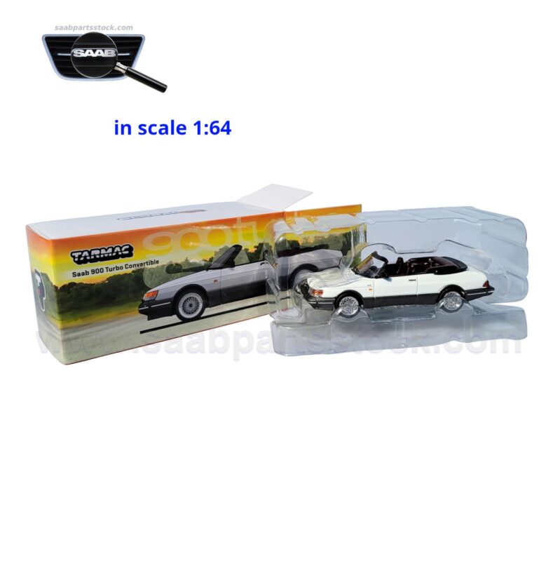 Scale Model SAAB 900 Aero Classic Cabrio in 1:64 T64G-067-WH