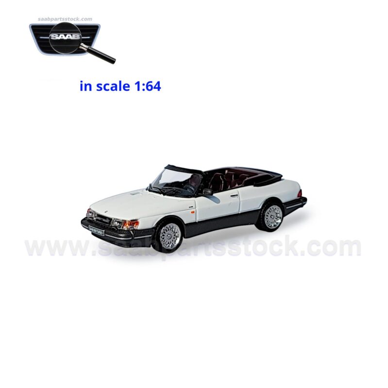 Scale Model SAAB 900 Aero Classic Cabrio in 1:64 T64G-067-WH