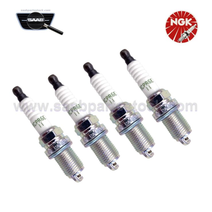 The Set of Spark Plugs NGK BCPR6E-11, SAAB 30520467