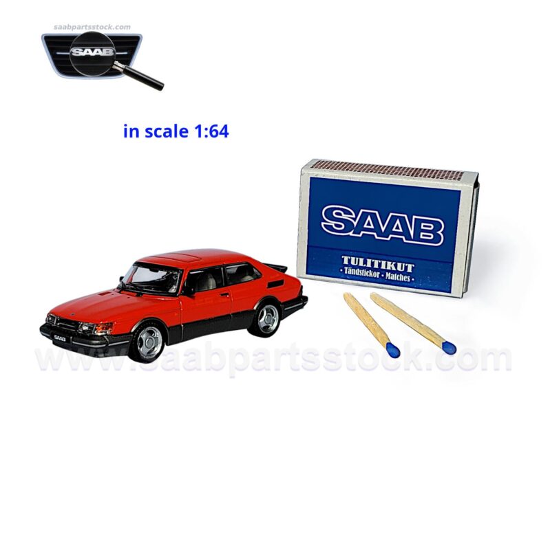 Scale Model SAAB 900 Turbo SPG Classic Combi Coupe in 1:64